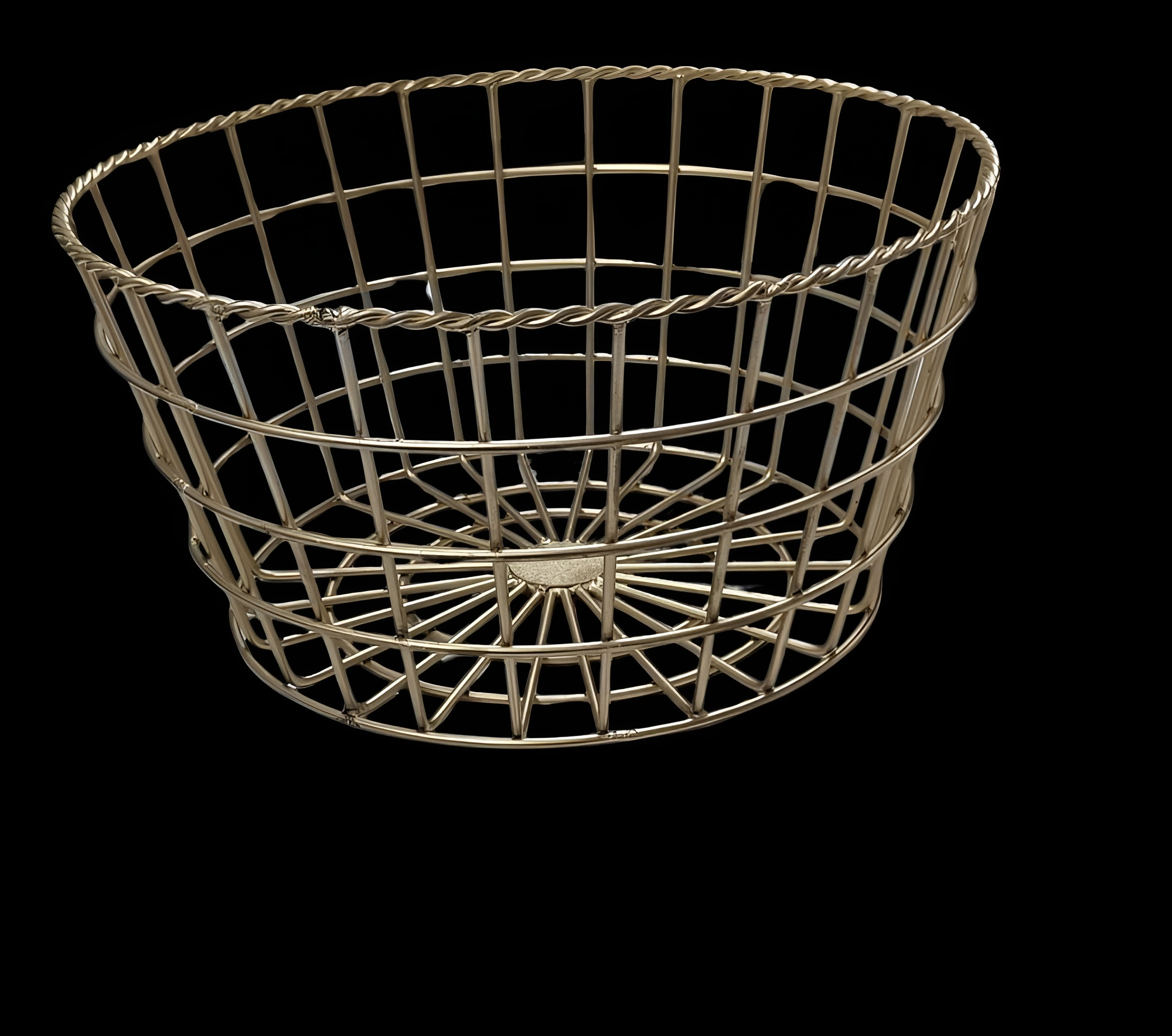 Metal and mesh Handcrafted Basket or Home Decor items